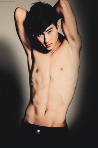 Asian male model